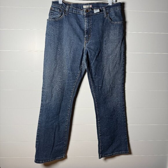 Levi’s 550 Denim - Levi’s 550 Relaxed Bootcut Stretch size 16M Medium Denim Blue Jeans